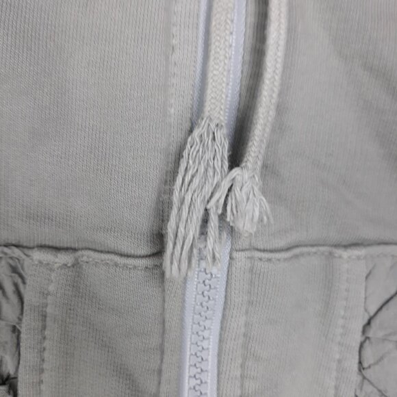 Prairie Underground Long Cloak Hoodie Small Gray - Picture 3 of 11